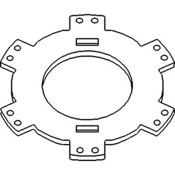 Aftermarket New Clutch Plate Fits John Deere 6410 6410L 6410S 6010 6100 6110 6110L + R96806 - main